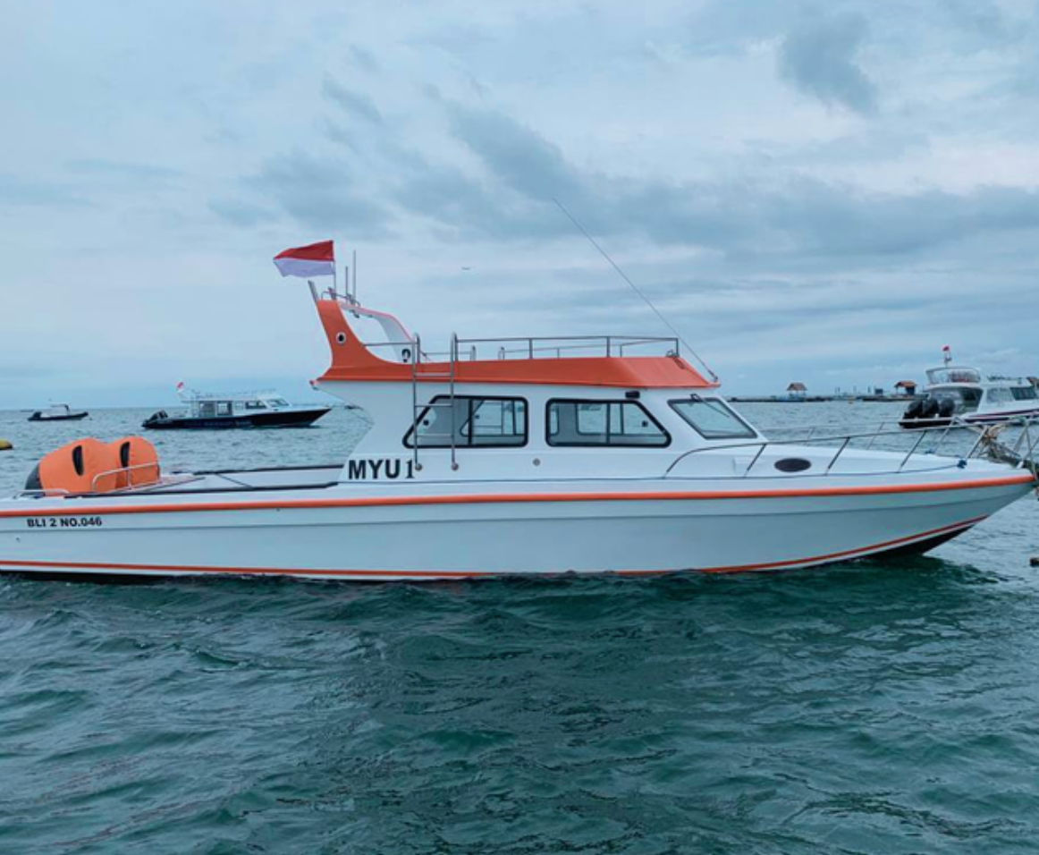 FULL DAY TO NUSA PENIDA-MYU YACHT (2-5 PERSON)
